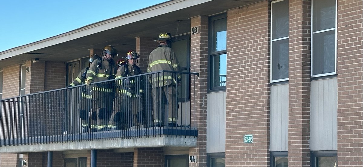 NLRFire's tweet image. Getting some great training in today.
 Thanks NLR housing for allowing us the use of you facility!