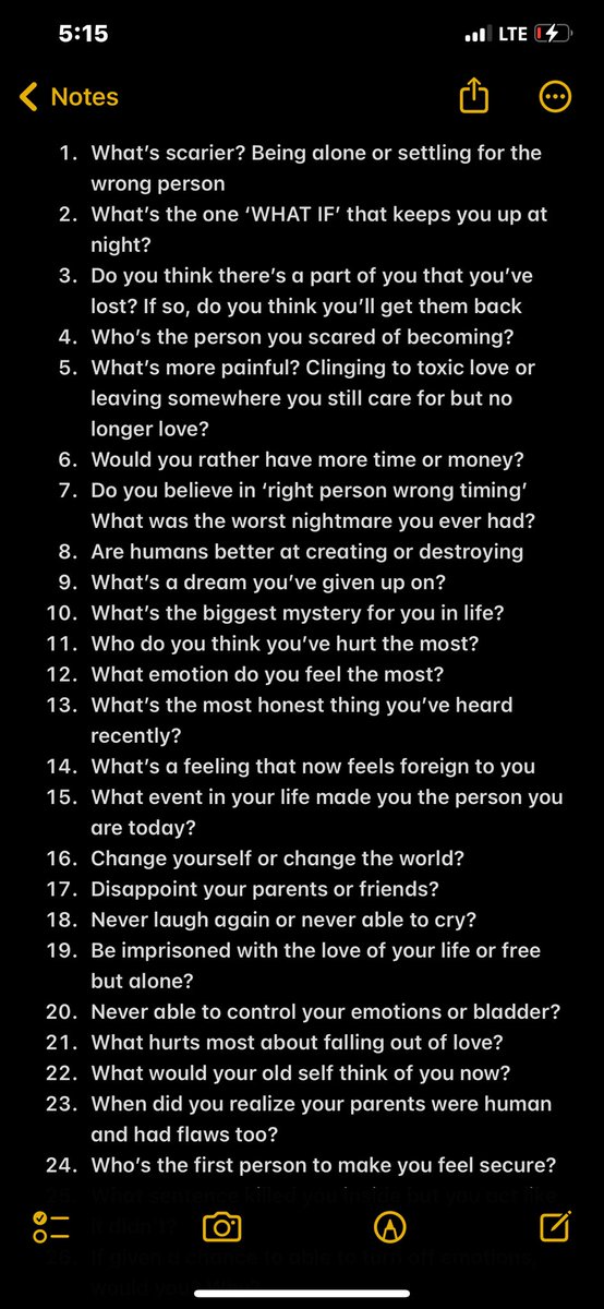 ngbwrld's tweet photo. I came up with all these 😂 pick a question and answer it #PickYourBrain https://t.co/xAtXa0soC8