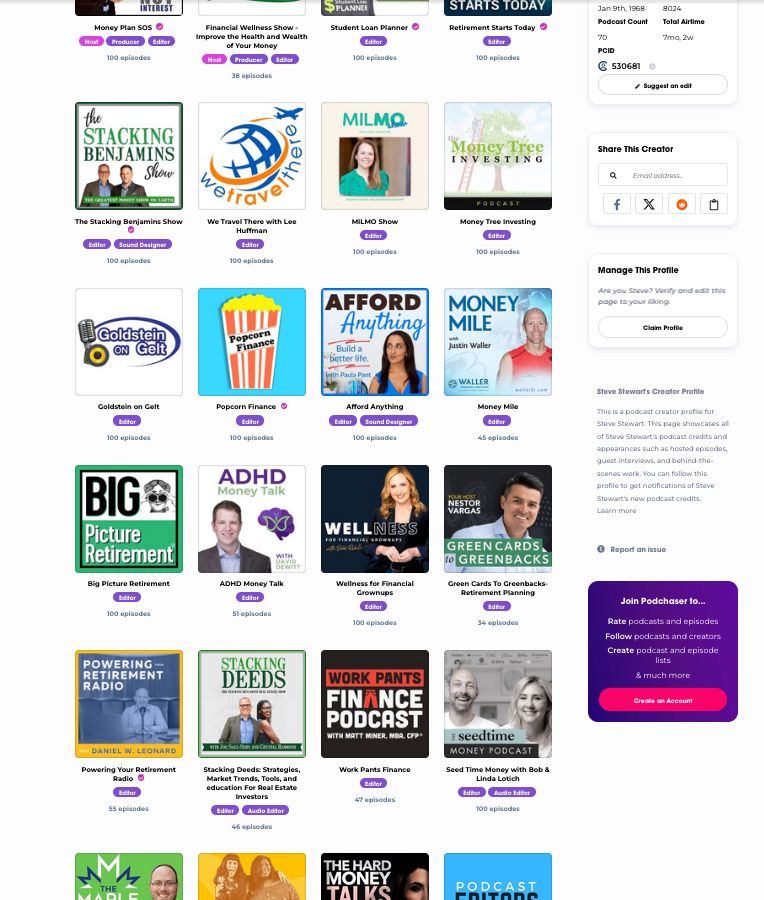 Steve Stewart | #PodcastEditor 🎧 tweet media