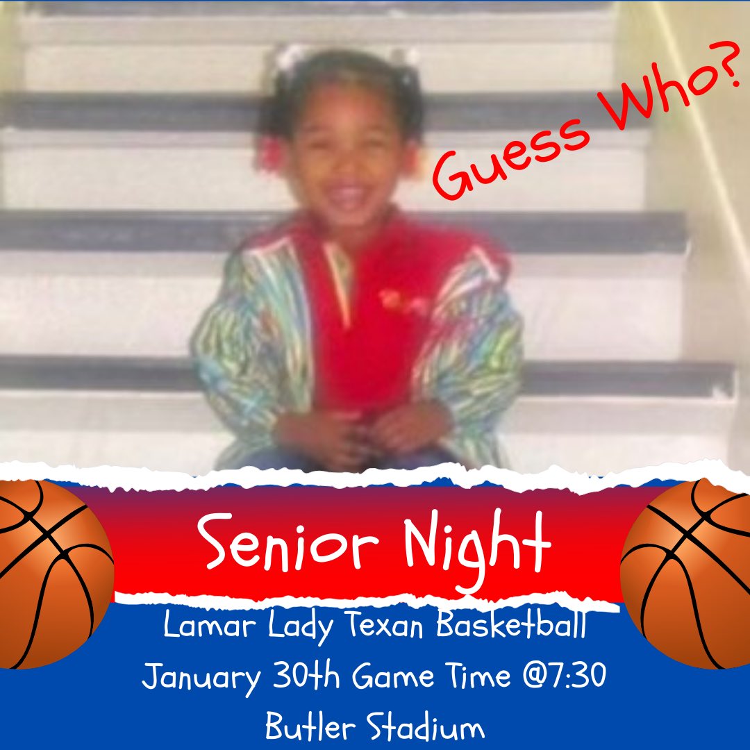 lamartexansgbb's tweet photo. It’s senior night! 

We’re celebrating them tonight! https://t.co/7kenO6SEXW