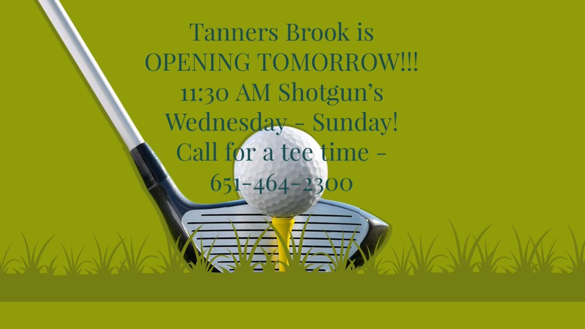 TannersBrookGC's tweet photo. https://t.co/JDJW1KC89f