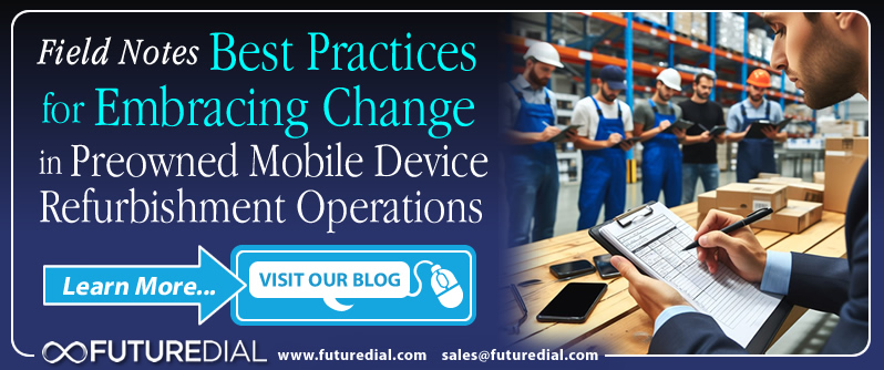 FutureDial's tweet photo. 📱 Elevate your #MobilePhone Refurb Ops by Teaming Up with Reliable, Strategic Partners. 🤝

> >  Read Our Field Notes: https://t.co/mrbPSv4WPM

sales@futuredial.com
https://t.co/kCVspoOYqc

#FutureDial
#MobileRefurbishment
#PartnershipExcellence
#StrategicAutomation https://t.co/kNOGJeQEUz