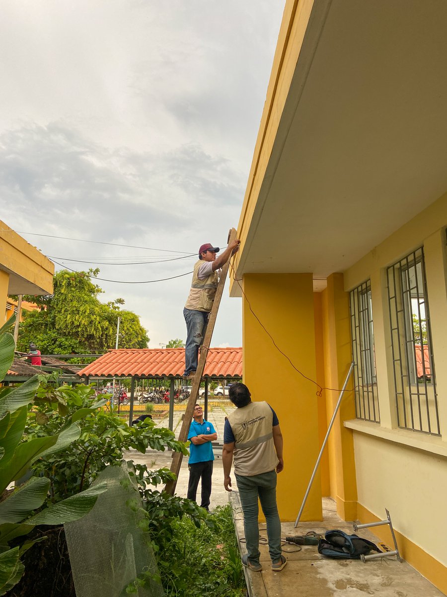 innovalab_imt's tweet image. Hace poco #InnovaLab instaló una estación meteorológica en el Laboratorio de Investigación de Enfermedades Infecciosas y Tropicales del hospital Regional de #Loreto 🦟, para monitorear datos climáticos que influyen en la transmisión de enfermedades infecciosas!🔥
#Harmonize_tools