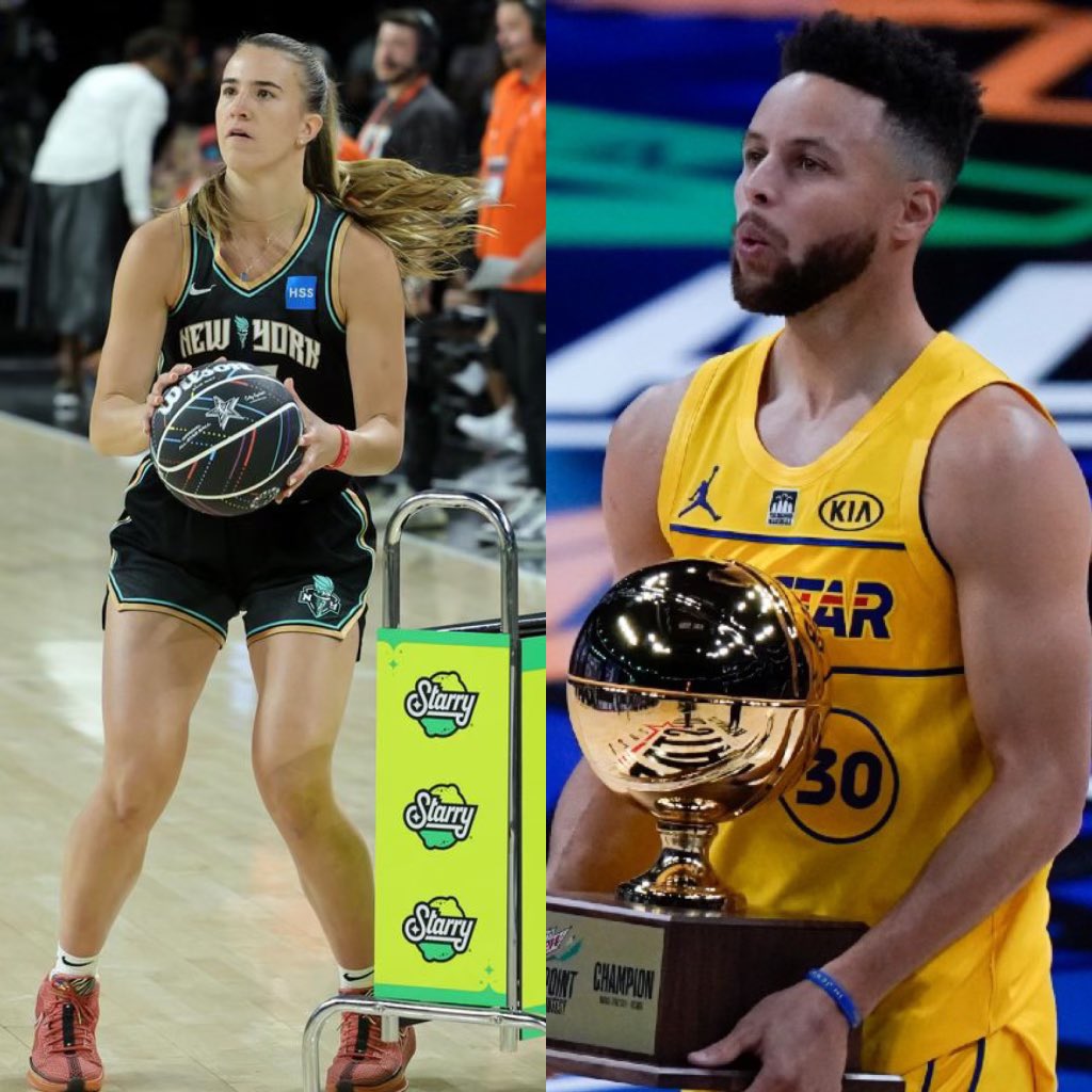 camisa_23's tweet image. 🚨 É OFICIAL 🚨

Stephen Curry X Sabrina Ionescu VAI ACONTECER! ✅

O duelo acontecerá no sábado do All-Star Weekend.

Curry arremessará da linha de 3 pontos da NBA e com bolas da NBA. Ionescu fará o mesmo, só que nas proporções da WNBA.

ISSO VAI SER HISTÓRICO! 🔥🔥🔥🔥🔥
