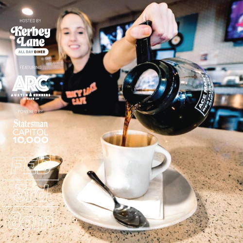 This week’s Coffee House Tour stop is presented by #kerbeylanecafe in the Mueller development. Enjoy a fresh cup of coffee ☕, pancakes 🥞🥓 and a scenic mixed trail and neighborhood 🏃‍♀️ route. cap10k.com/mueller-tower-…