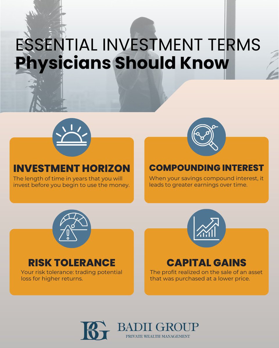 kkbadii's tweet photo. While initiating early savings and managing short-term expenses like student loans is an important step toward planning for your retirement, it's essential to grasp basic investment principles, too. Here are some foundational terms and concepts to help you get started. https://t.co/yMez4x68VY
