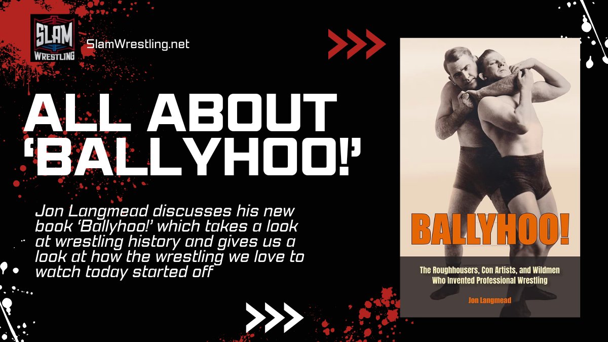 In a column at @SlamWrestling, @jon_langmead writes about working on his just-released book 'Ballyhoo!: The Roughhousers, Con Artists, and Wildmen Who Invented Professional Wrestling' and the whole experience of being published for the first time: slamwrestling.net/index.php/2024…