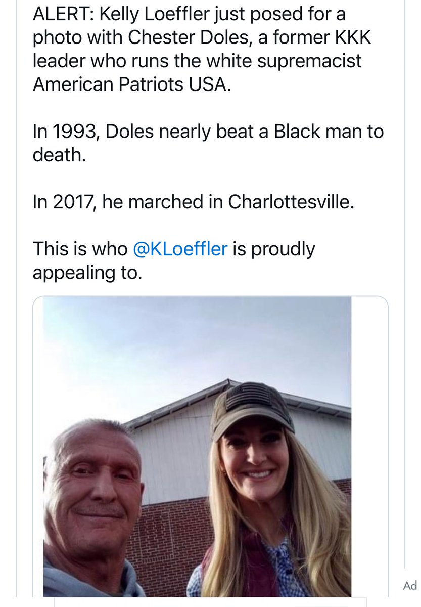 MagaBoogerEater's tweet photo. @MarkoSilberhand Face it. The Republican party is the official party of #TheKlan.
Everywhere thereโs a Trump rally, Nazi & confederate flags follow. Does Trump denounce Klan? Began his campaign with Mexicans are rapists. Now whoโs the convicted rapist? #TrumpIsAConvictedRapist #RacistRapistTrump https://t.co/vYECDhQFJl