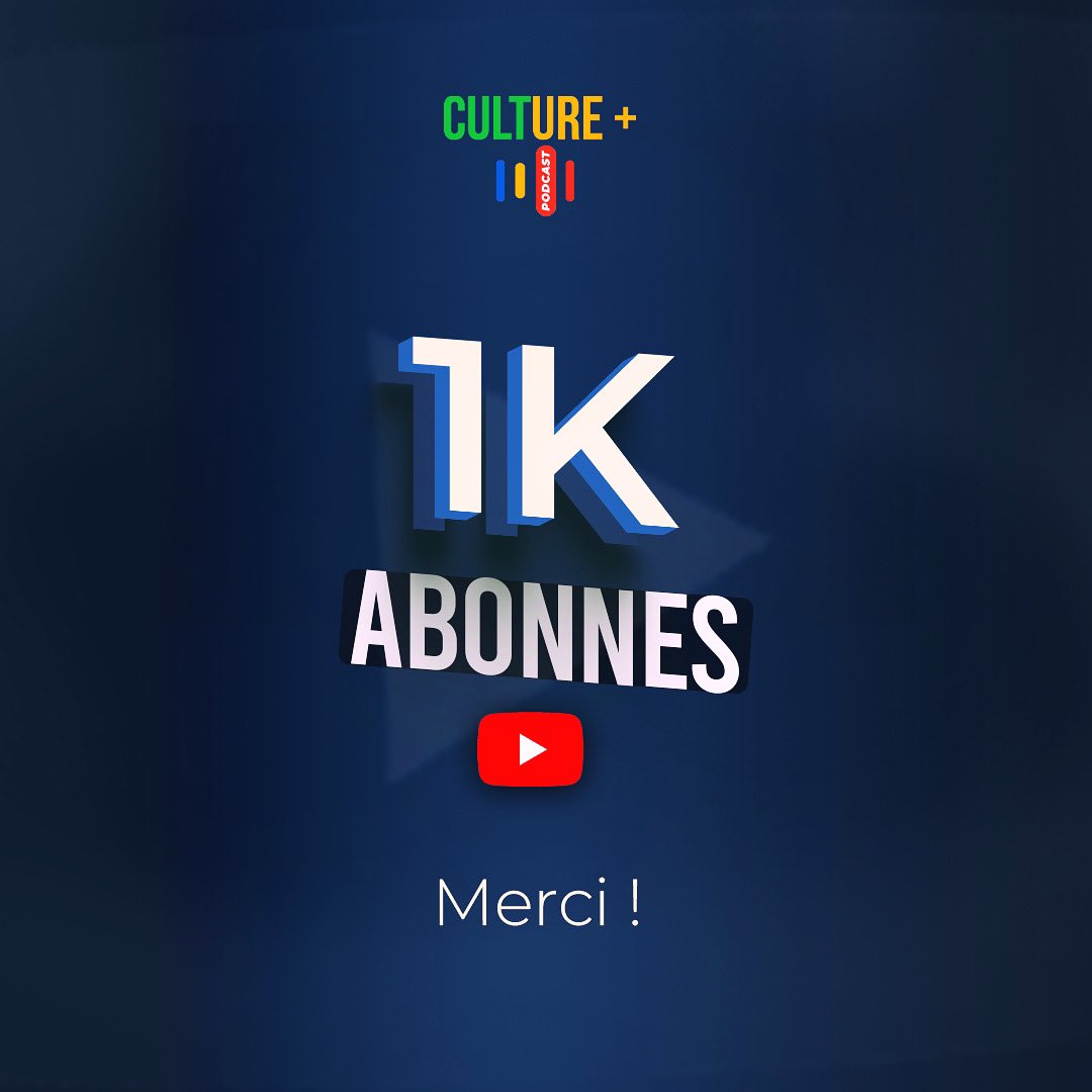 culturepluspod's tweet photo. Vous êtes de plus en plus nombreux et actifs, sur nos comptes.
Nous sommes désormais à plus de 1000 Abonnés sur YouTube.
Merci pour votre fidélité et à très bientôt pour de nouvelles aventures.

Merci à toute l’équipe et aux partenaires.

🙏 Hôtel le pélican et Nomads Togo https://t.co/Zh4rZs9jdU