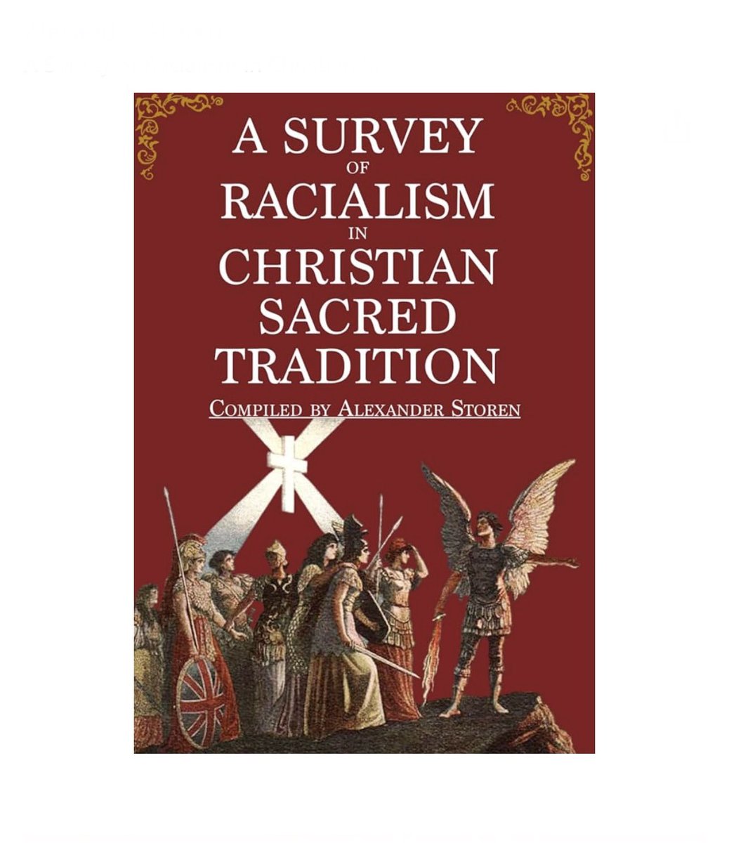 Dissident_Rev's tweet photo. ANNOUNCEMENT:

Our newest book is now live!

“A Survey of Racialism in Christian Sacred Tradition” by Alexander Storen

From the introduction:

“One thing ought be made very clear... no form of today’s racial communism existed in historical thought, Christian or otherwise.” https://t.co/rVXsPzHls6