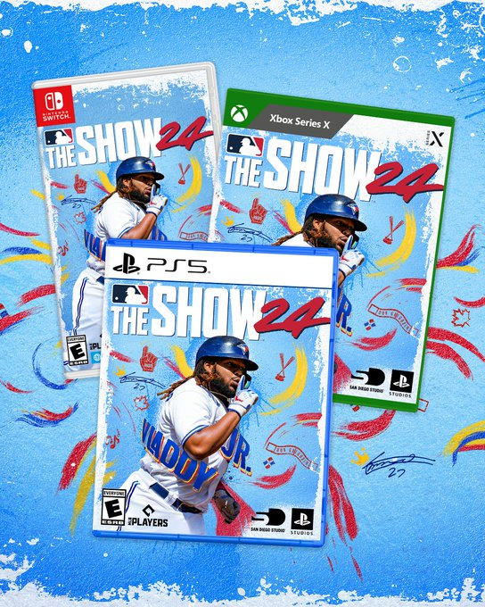 Congrats to Vladimir Guerrero Jr. on making the cover of MLB The Show 24!

Does this make Vladi Jr. and Vladi Sr. the first father-son pair to be on sports video game covers?

#GoHalos #Angels #AngelsBaseball #LAAngels #LTBU