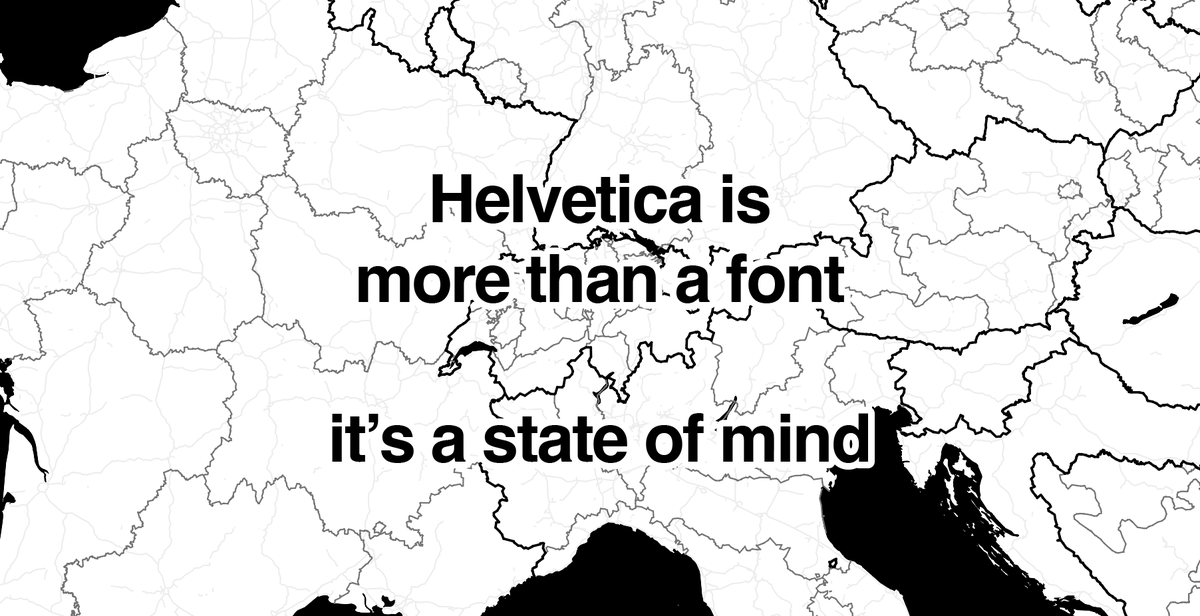 'Helvetica is more than a font, it’s a state of mind'. In our latest blog post, Stamen cartographer @mappingmashups takes us on a typographic tour through the font selection in our signature 'Toner' map style. stamen.com/helvetica-is-m…