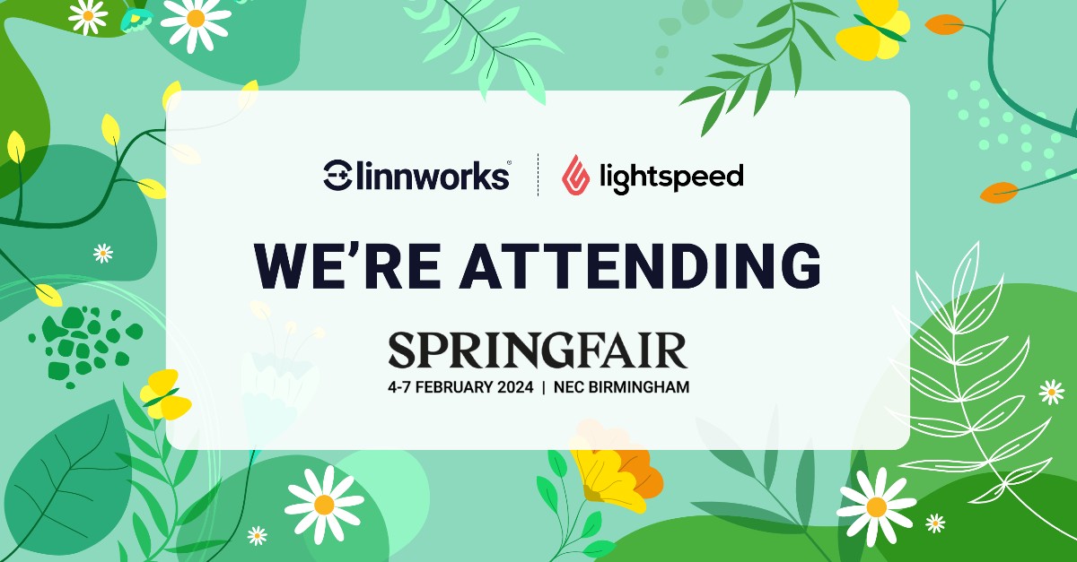 Linnworksglobal's tweet image. 🚨 It&apos;s official...

We&apos;re attending Spring &amp;amp; Autumn Fair with Lightspeed Commerce! 

📅 4th-7th February 
⏰ 9:00am - 6:00pm 

#SpringFair #SpringFair2024