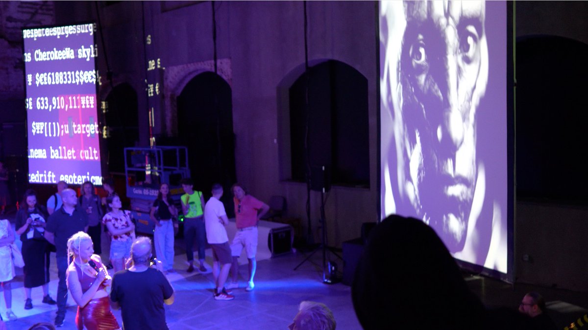 robert_lisek's tweet image. APEIRON phi ritual initiation, an installation and performance, a trance state, #artificialintelligence and #biodynamics of the performers #magic #noise #livecoding #codeart #creativecodeart #creativecode #videosynthesis #vectorsynthesis #machinelearning  #aiart #noinput #python