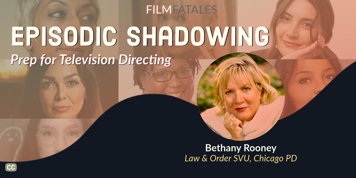 Join @FilmFatalesOrg on Feb 2nd 2pm PT for an online Episodic Television Directing Class led by television director Bethany Rooney, whose credits include Law & Order SVU, Chicago PD, and The Rookie. Use code 'FTWguest' to get 50% off! RSVP: ffla02022024.eventbrite.com