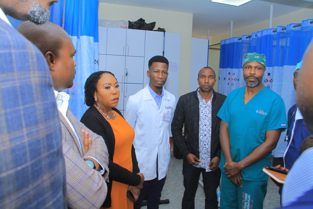MaryMaingi_MP's tweet photo. This visit is part of an ongoing initiative to inspect various hospitals in the country to assess service delivery to the people of Kenya.

#MweaKwanza #MunguMbele #nyoroshamwea https://t.co/Mnq39QU9sb