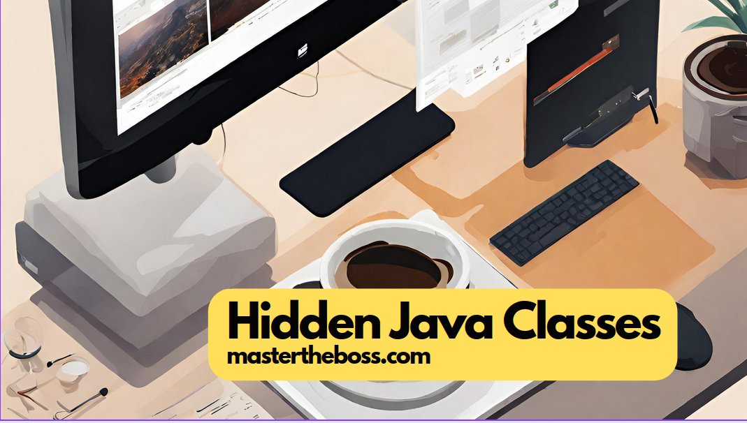 A lesser-known feature of Java (15+) is the ability to execute dynamically generated Classes as Hidden . Here's a full example: tinyurl.com/7b76t4bw #java