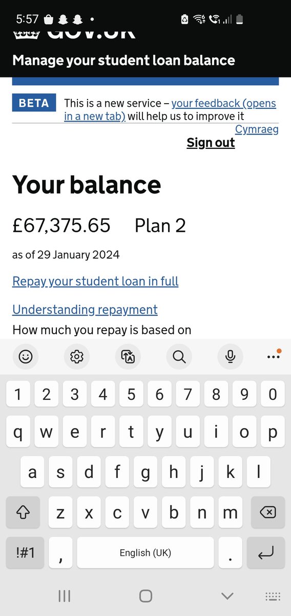 DanforthNikki's tweet photo. Just signed into my student loan account. This is what it costs to become a band 5 nurse... with a pathetic salary of £28,000. With the responsibility on top of this it's outragous!! I will be paying this for the rest if my career. When will enough be enough 😞 https://t.co/XAYdHXbJP9