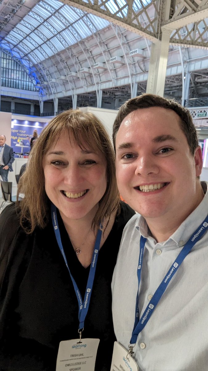Had a great time at #WOL24 learning, speaking with vendors, and catching up! Always nice to catch up in person where possible @trishuhl