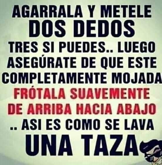 Aprendan a fregar