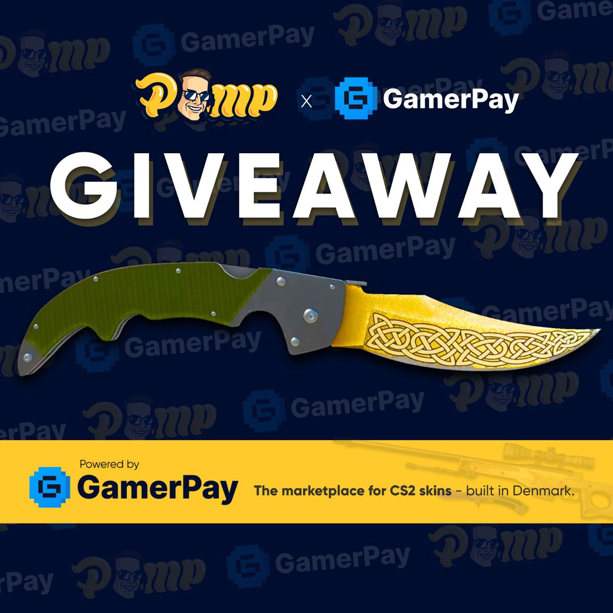 Together with gamerpay im giving away this beautiful knife!! To participate; 1. Follow @PimpCS2 + @GamerPayGG 2. Comment who you think will win IEM Katowice 2024! 🇵🇱 Winner drawn Wednesday 7th February, best of luck everyone 💙