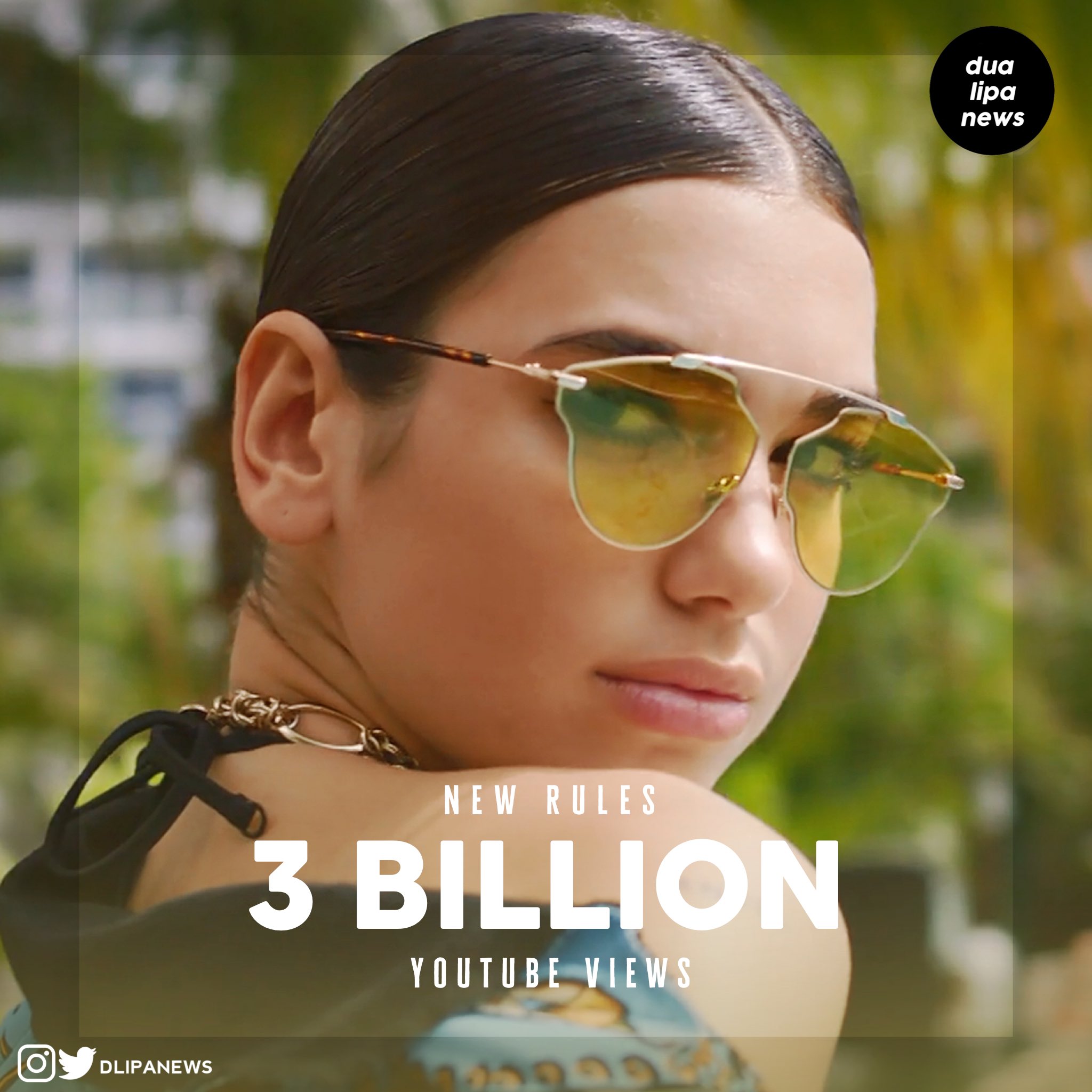 Dua Lipa News on X The New Rules music video has officially surpassed 3 BILLION views on Youtube It continues to be Dua Lipa s most viewed music video to date. It