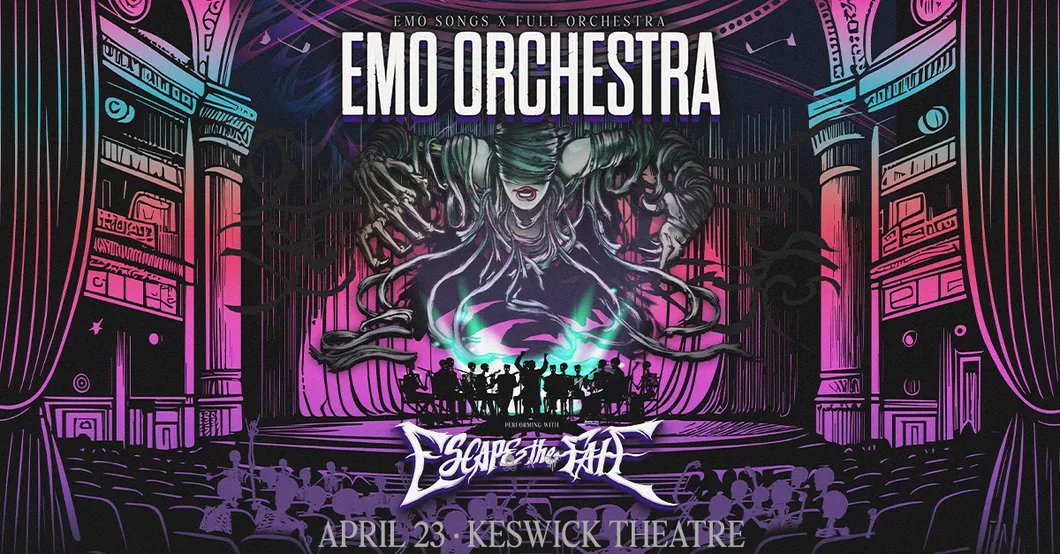 ALT 104.5 Philly (@alt1045philly) on Twitter photo .<a href="/Emo_Orchestra/">Emo Orchestra</a> & <a href="/EscapeTheFate/">EscapeTheFate</a> are coming to <a href="/keswicktheatre/">Keswick Theatre</a> in Glenside this April!
Want in? Enter for your chance to win a pair of tickets below!
alt1045philly.iheart.com/contests/win-t… .<a href="/Emo_Orchestra/">Emo Orchestra</a> & <a href="/EscapeTheFate/">EscapeTheFate</a> are coming to <a href="/keswicktheatre/">Keswick Theatre</a> in Glenside this April!
Want in? Enter for your chance to win a pair of tickets below!
alt1045philly.iheart.com/contests/win-t…