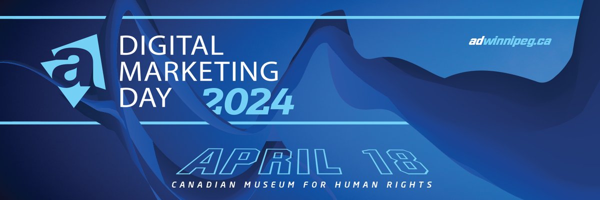 We are thrilled to announce that registration for Digital Marketing Day is now OPEN!✨ 

Join us on April 18 at the Canadian Museum for Human Rights for a one-day conference for marketing and advertising professionals.

Tickets &amp; more information here ➡ adwinnipeg.ca/digital-market…