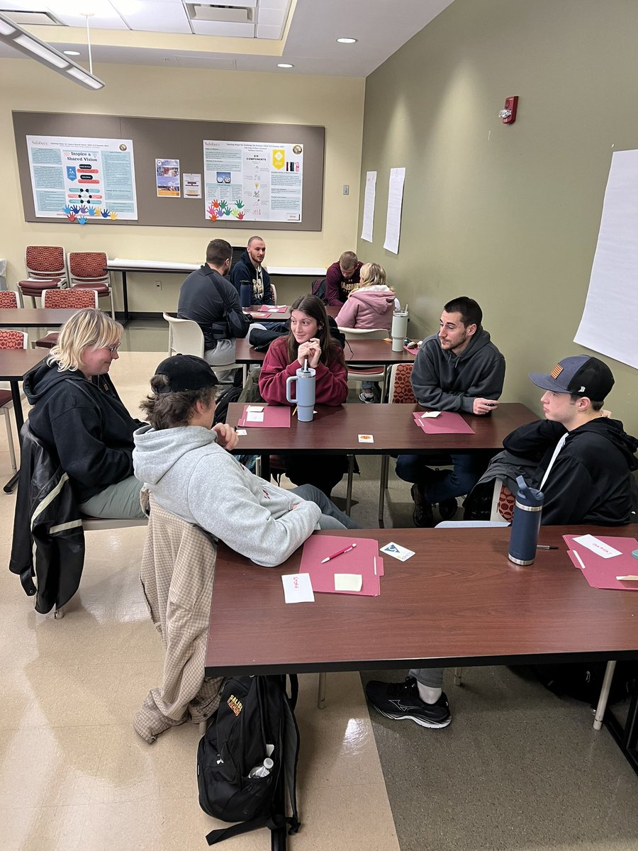 Great 👍 1st day of class in #SCED101 Learning Leadership this morning <a href="/SalisburyU/">Salisbury University</a> <a href="/lahenry96/">lahenry96</a> <a href="/MrsLaurJB/">Lauren Bullock</a> <a href="/The_ILA/">International Leadership Association</a>