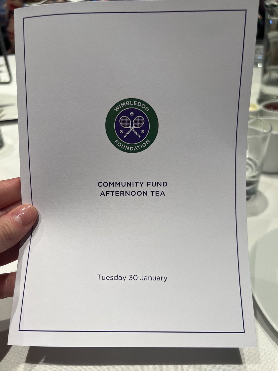 Thank you ⁦⁦<a href="/WimbledonFdn/">Wimbledon Foundation</a>⁩ + ⁦<a href="/London_cf/">The London Community Foundation</a>⁩ for a wonderful afternoon ⁦<a href="/Wimbledon/">Wimbledon</a>⁩, it was great meeting so many charity partners doing amazing things in #Wandsworth + #Merton 🎾💫Thank you for helping us to reduce the Digital Divide 💻♻️ ⁦<a href="/IzzieChapman/">Isabel Oakley Chapman MBE</a>⁩