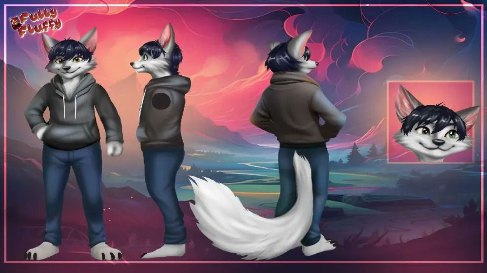 Fully_Fluffy's tweet photo. 3D Reference Sheet Featuring Three Dynamic Poses and a Fluff-tactic Headshot for Your Character's Ultimate Showcase!!
#fullyfluffy #furrycommunity #furryfandom #furryartwork #furryanimation #ArtistOnTwitter #ArtistOnX #artistspoken #artwork #commissionsopen #commissionart https://t.co/x2pFKt1yy2