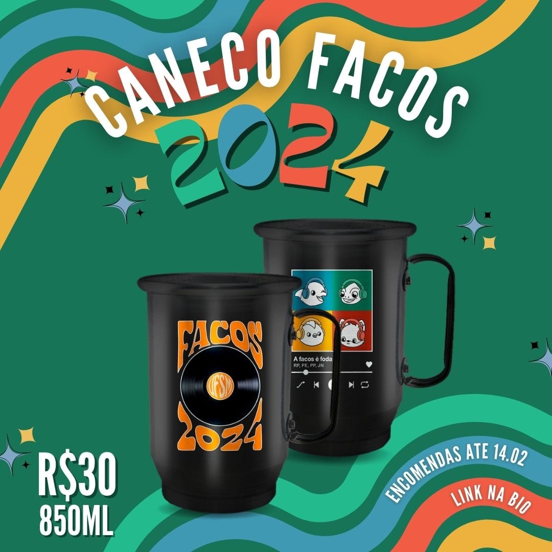titiaanastaciaa's tweet photo. Já estão sabendo, meus afilhados? 

O maioral - CANECO DA FACOS 2024 - chegou para abalar todos os charts!! 

Garantindo o top #1 dos streams, esse ano a tia trouxe um TIRANTE EXCLUSIVO para cada CURSO. https://t.co/0TAHBYZJAK