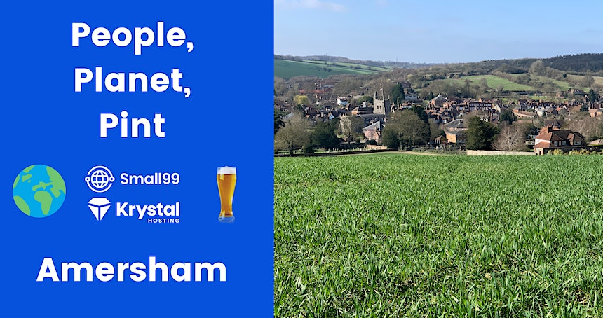 Our next #PeoplePlanetPint event is on Feb 29th at 7pm || Beech House, Hill Ave, #Amersham. 

If you're interested in building a more #SustainableAmersham, join us. Book here: eventbrite.co.uk/e/amersham-peo… 
#ClimateCrisis #SustainableLiving Thanks @small99uk