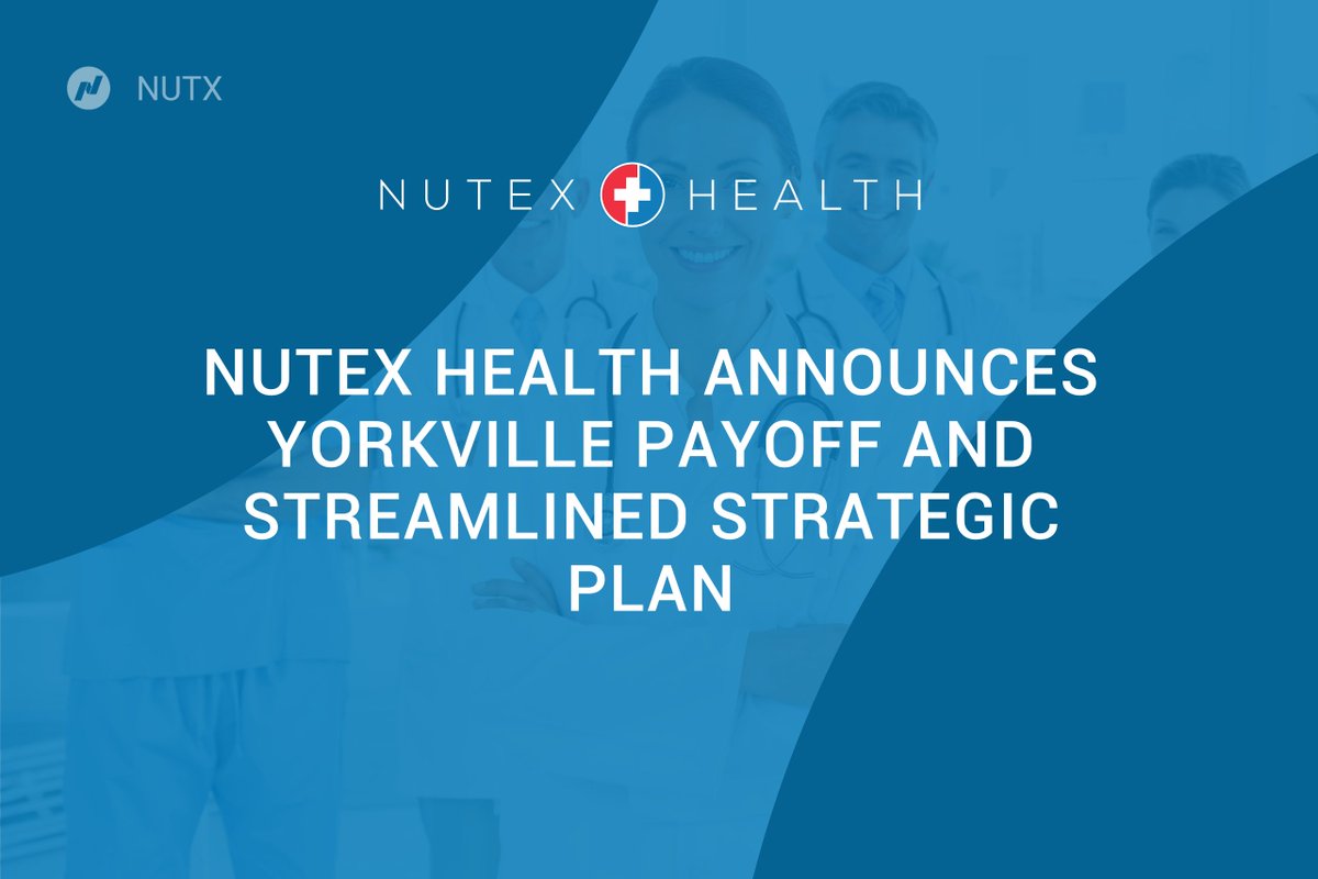 Read our latest PR for a detailed look at Nutex's streamlined strategic plan and latest developments.
 
hubs.ly/Q02jbk-C0