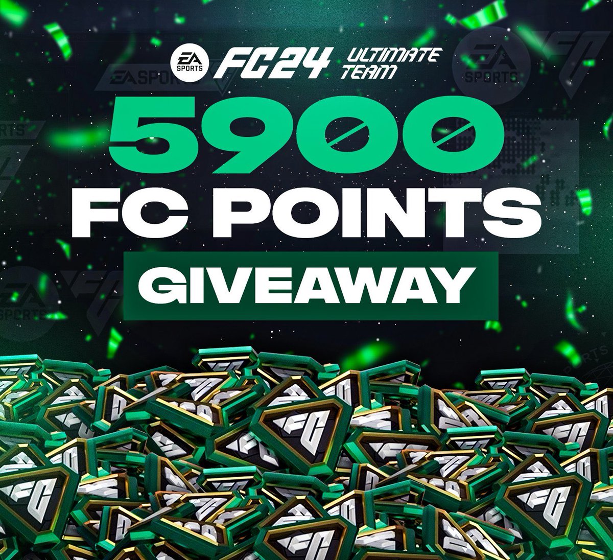 TOTY 5,900 EA POINTS GIVEAWAY!

How to enter:
- RT 
- Follow me
- Follow <a href="/PitchGrinder/">Pitch Grinder</a> 
- Comment Done

Winner Soon!

GOODLUCK😉

#EAFC24 #EAFC <a href="/EASPORTSFC/">EA SPORTS FC</a>