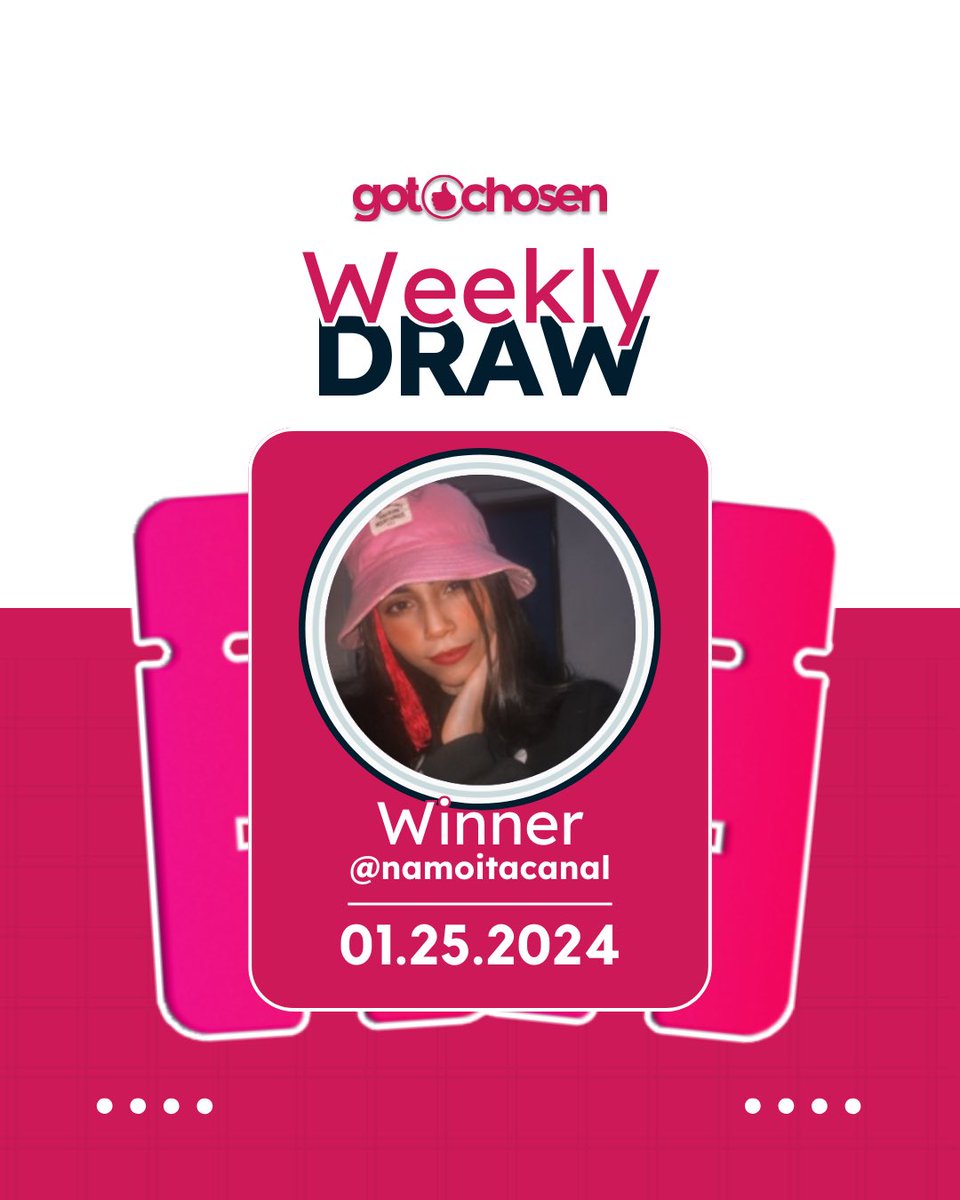 Are you lucky? Maybe you'll be the next winner of the Weekly Draw! Earn and collect coupons throughout the week to participate in the next $300 Draw.

#weeklydraw #gotchosen