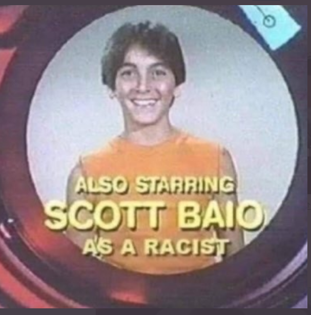 smc429's tweet photo. @JoJoFromJerz Is there a reason they didn't mention Scott Baio? https://t.co/Bg6fXyYd0R