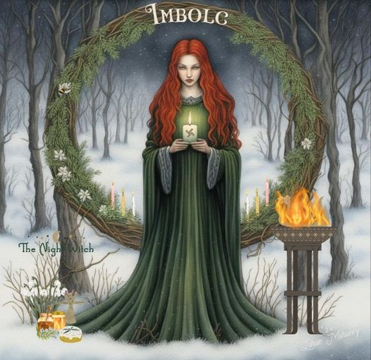 SubRosaMagick's tweet photo. "Imbolc is traditionally celebrated on February 1st and 2nd. It is a Celtic festival that marks the halfway point between the winter solstice and the spring equinox. The actual date may vary slightly among different traditions and individuals, but it is commonly observed on February 1st or 2nd.
Celebrating Imbolc can involve a variety of activities and rituals that honor the themes of light, growth, and the coming of spring. Here are some ideas for what you can say or do to celebrate Imbolc:
𝟭. 𝗟𝗶𝗴𝗵𝘁 𝗰𝗮𝗻𝗱𝗹𝗲𝘀: Since Imbolc is associated with the returning light, lighting candles can be a central part of your celebration. Consider using candles in colors like white, yellow, or red to represent the increasing sunlight.
𝟮. 𝗖𝗿𝗲𝗮𝘁𝗲 𝗮 𝗕𝗿𝗶𝗴𝗶𝗱'𝘀 𝗖𝗿𝗼𝘀𝘀: Brigid is a Celtic goddess associated with Imbolc, and creating a Brigid's Cross is a traditional craft for this festival. It's a symbol of protection and is often hung in homes.
𝟯. 𝗠𝗮𝗸𝗲 𝗮 𝘀𝗲𝗮𝘀𝗼𝗻𝗮𝗹 𝗮𝗹𝘁𝗮𝗿: Decorate your altar with symbols of Imbolc, such as candles, snowdrops, and other early spring flowers. Include items that represent the theme of new beginnings.
𝟰. 𝗣𝗲𝗿𝗳𝗼𝗿𝗺 𝗮 𝗽𝘂𝗿𝗶𝗳𝗶𝗰𝗮𝘁𝗶𝗼𝗻 𝗿𝗶𝘁𝘂𝗮𝗹: Imbolc is a time for cleansing and purifying. You can do a ritual bath, smudging, or any other purification practice to symbolize the clearing away of the old and making way for the new.
𝟱. 𝗣𝗹𝗮𝗻𝘁 𝘀𝗲𝗲𝗱𝘀: Imbolc is also associated with the first signs of spring and the potential for growth. Consider planting seeds indoors or in a garden as a symbolic act of nurturing new life.
𝟲. 𝗖𝗼𝗼𝗸 𝗮 𝘀𝗲𝗮𝘀𝗼𝗻𝗮𝗹 𝗺𝗲𝗮𝗹: Prepare a meal using seasonal ingredients. Dairy foods, grains, and early spring vegetables are often associated with Imbolc.
𝟳. 𝗥𝗲𝗳𝗹𝗲𝗰𝘁 𝗼𝗻 𝗴𝗼𝗮𝗹𝘀 𝗮𝗻𝗱 𝗶𝗻𝘁𝗲𝗻𝘁𝗶𝗼𝗻𝘀: Take some time to reflect on your goals and intentions for the coming months. Consider what you want to bring into your life and what you want to let go of.
𝟴. 𝗖𝗼𝗻𝗻𝗲𝗰𝘁 𝘄𝗶𝘁𝗵 𝗻𝗮𝘁𝘂𝗿𝗲: Spend time outdoors, whether it's taking a walk in nature, gardening, or simply appreciating the changing seasons. Imbolc is a time to reconnect with the natural world.
𝟵. 𝗥𝗲𝗮𝗱 𝗽𝗼𝗲𝘁𝗿𝘆 𝗼𝗿 𝗹𝗶𝘁𝗲𝗿𝗮𝘁𝘂𝗿𝗲: Imbolc is a time for inspiration and creativity. Read poetry or literature that reflects the themes of light, growth, and renewal.
𝟭𝟬. 𝗦𝗵𝗮𝗿𝗲 𝘄𝗶𝘁𝗵 𝗼𝘁𝗵𝗲𝗿𝘀: If you're comfortable, consider celebrating Imbolc with friends or a community. Share your intentions, thoughts, and experiences with others who may also be observing the festival.
Remember that Imbolc is a time for personal reflection and connection to nature, so feel free to adapt these suggestions to fit your own beliefs and preferences."
via Larae Maraney
#Imbolc