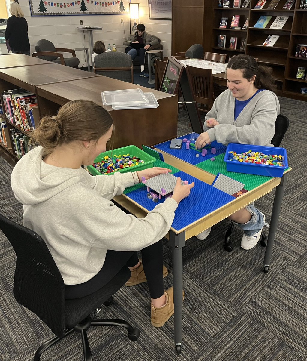 WVReads's tweet photo. Never too old for Lego building! https://t.co/bB8DfLuKGs