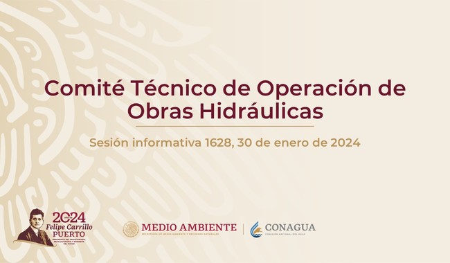 conagua_mx's tweet photo. #Comunicado
Informe semanal del Comité Técnico de Operación de Obras Hidráulicas #CTOO.
Más información en:
https://t.co/qlMcZf4ENy https://t.co/8gSxJfEzbu
