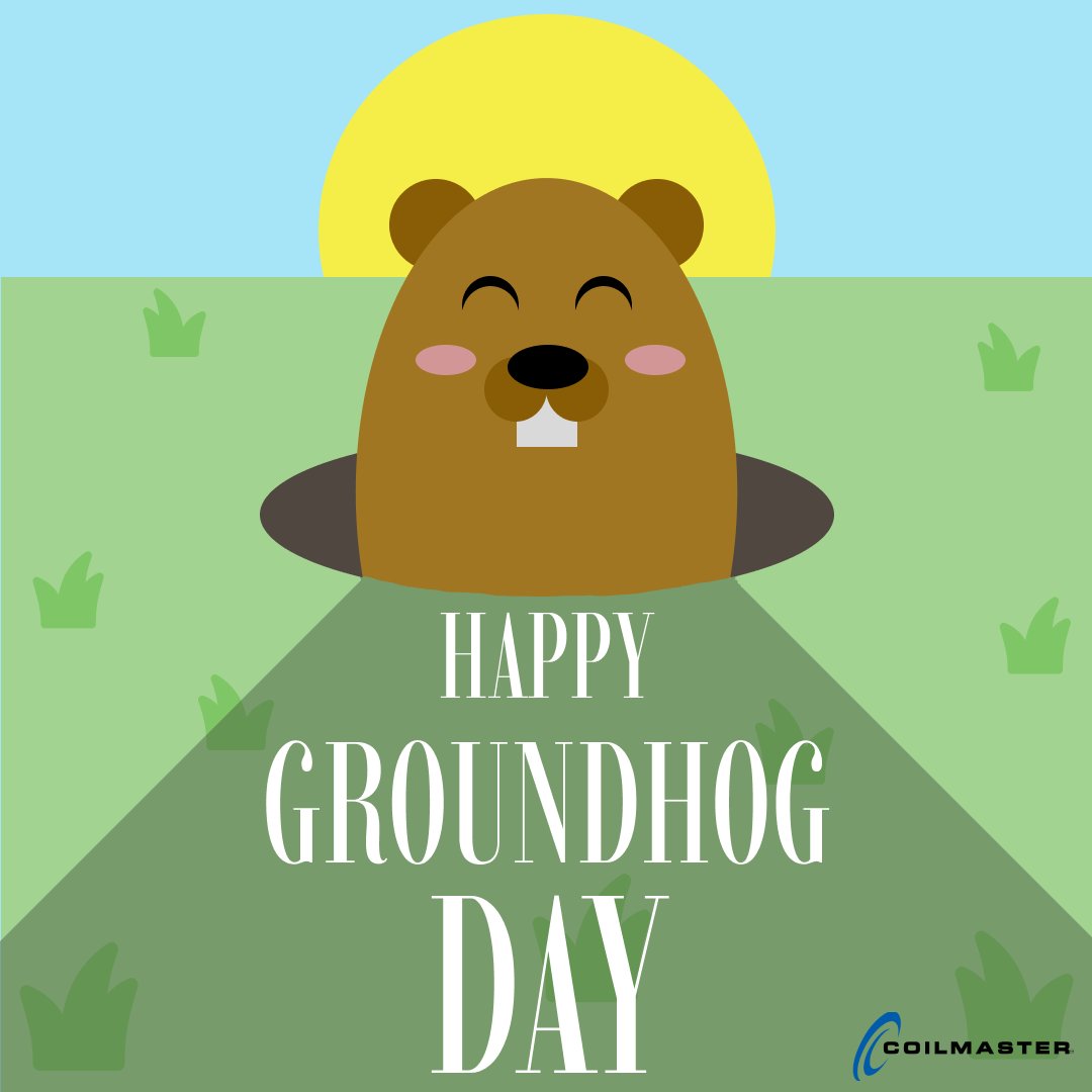 CoilmasterCorp's tweet image. 🌷❄️ Happy Groundhog Day! 

Today, our furry meteorologist, Punxsutawney Phil, emerges from his burrow to predict the coming weeks. Whether it's shadows or no shadows, one thing's for sure – Coilmaster has your climate control needs covered, no matter what the groundhog decides!