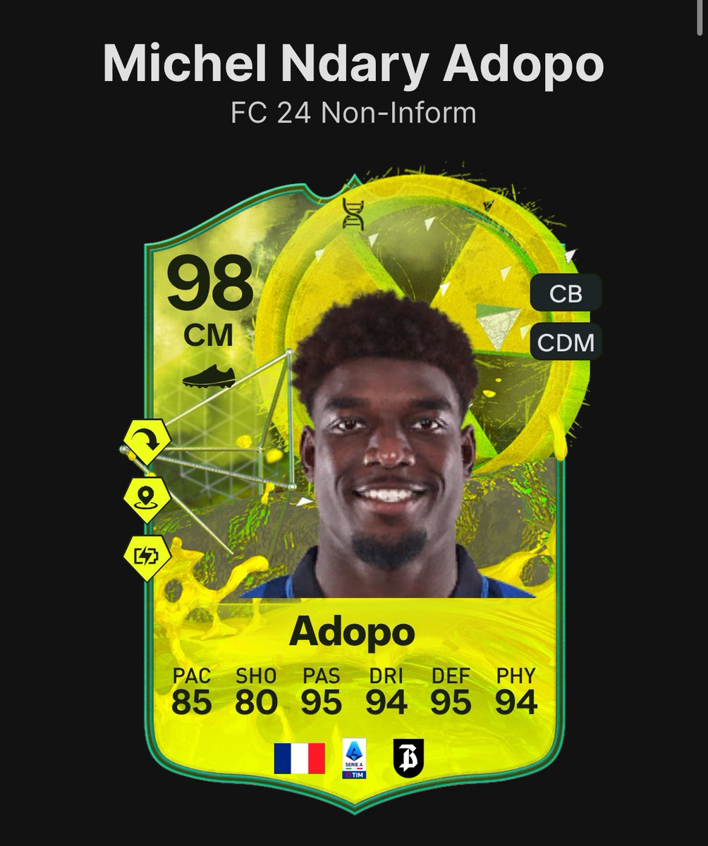 FancyChancesFC's tweet photo. Here’s a killer evolution that is now possible in #EAFC24 

@EA_FC_ @Kimpembro @Piquelme21 https://t.co/RZEpo1aGWv