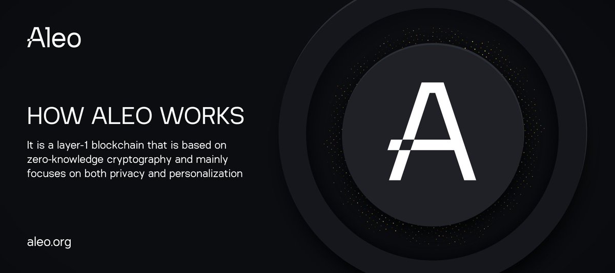 Wartask1's tweet photo. 🔥@AleoHQ's PoS mechanism is supported by the chain’s novel #AleoBFT consensus protocol that uses the Bullshark Narwhal algorithm
This allows the chain to scale to a large number of validators, without affecting the network’s throughput
👇🧵 https://t.co/t6YOChNP7h