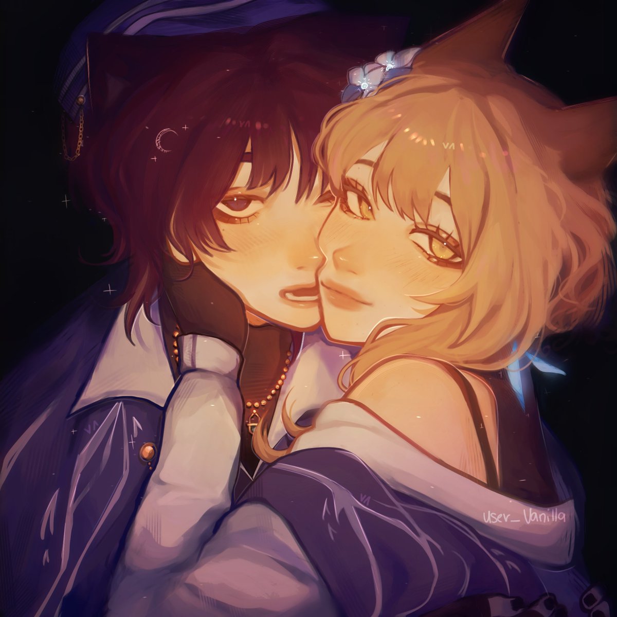 🐰🐱✨☂️

Results from the poll! A commission slot now open, message me for the sheet. Next post will probably be Valentines, until then <3

#放蛍 #wanlumi #スカ蛍 #scaralumi #GenshinImpact #Wanderer #rkgk #Genshinfanart #Genshinimpactfanart #scaramouche #lumine #ArtistOnTwitter