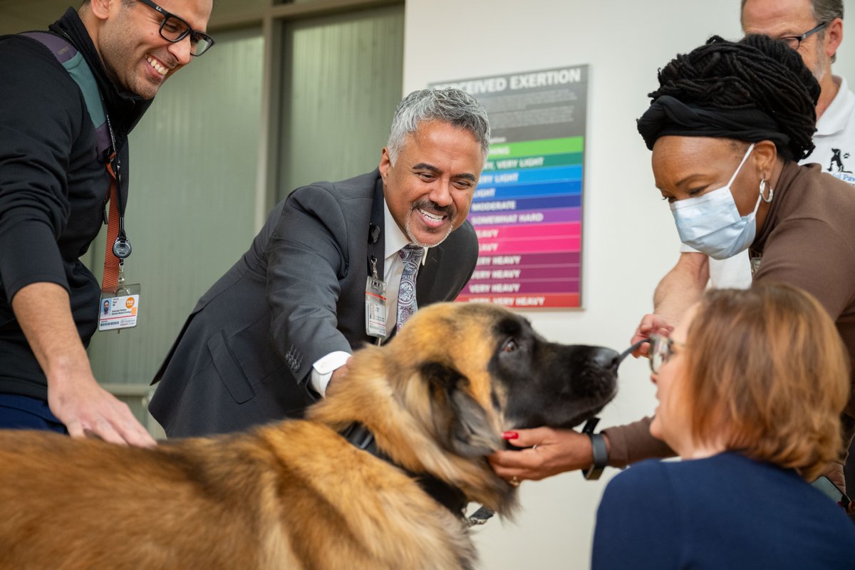Shibu Varghese (@svarghesechro) on Twitter photo Thanks to my six furry friends, I’m sure my blood pressure and stress has significantly decreased. Thank you <a href="/MDAndersonNews/">MD Anderson Cancer Center</a> BeWell team for organizing a successful Pet Therapy event for our employees. Thanks to my six furry friends, I’m sure my blood pressure and stress has significantly decreased. Thank you <a href="/MDAndersonNews/">MD Anderson Cancer Center</a> BeWell team for organizing a successful Pet Therapy event for our employees.