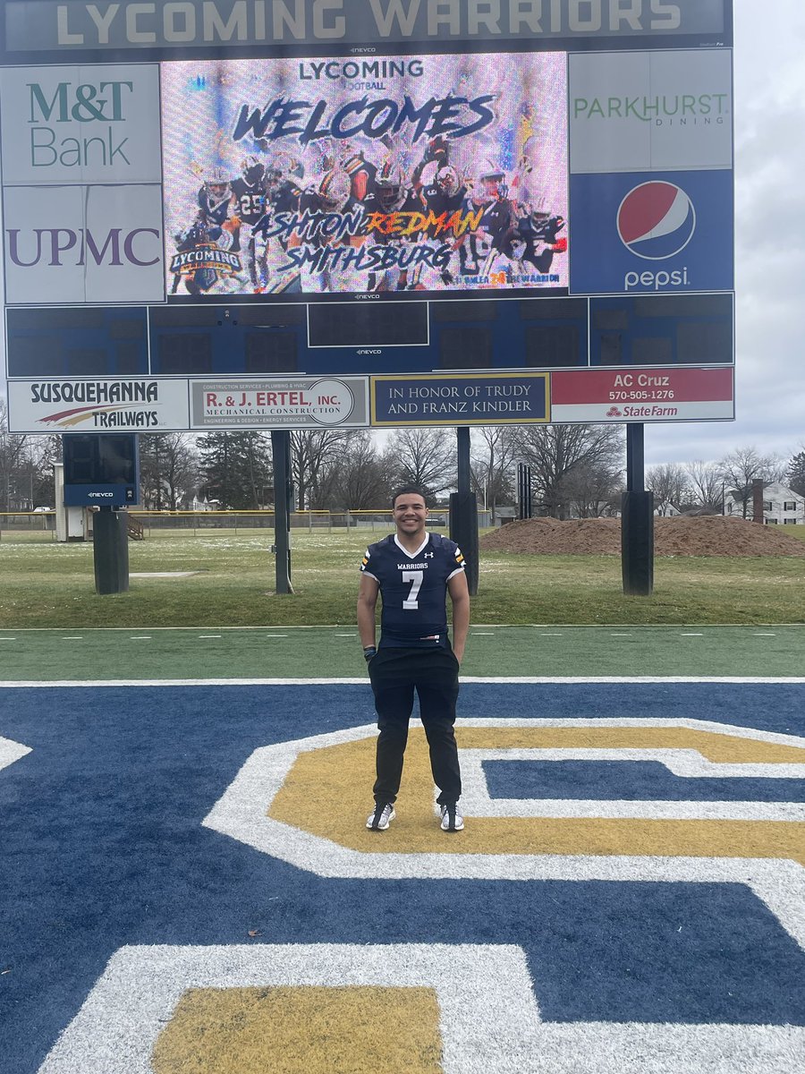 AshtonRedman3's tweet photo. After a great visit I’m blessed to announce that I have received my third offer from Lycoming!! Thank you @Coach_GMerch for this amazing opportunity!! https://t.co/pSmQuwsk7t