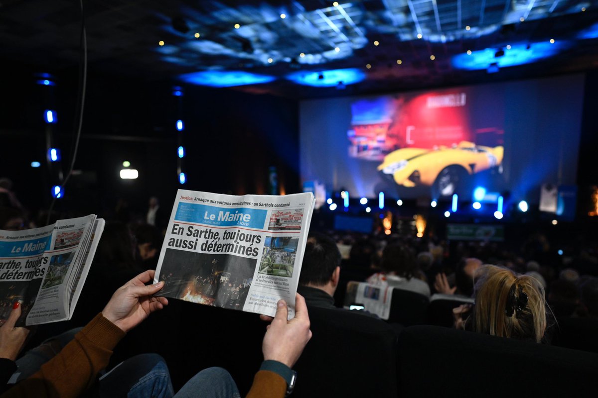 sarthefr's tweet photo. C’est parti pour la soirée des Talents de la #Sarthe 2023, co-organisée par le Département de la #Sarthe et @lemainelibre !

Pour ce 10ème anniversaire, la cérémonie est à suivre en direct sur @LMTVSarthe 📽
#TalentsDeLaSarthe #SarthePower https://t.co/8N5EBhhDzU