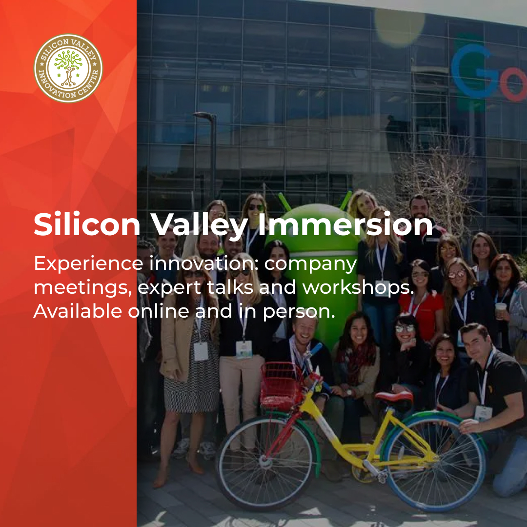 SVI_Center's tweet image. 🚀 Ready to immerse yourself in the tech revolution? Silicon Valley Center&apos;s Immersion Programs are your ticket to unlocking cutting-edge insights! Dive deep, elevate your skills, and be at the forefront of innovation. Explore more! 👉 hubs.li/Q02hXL_-0 #TechImmersion