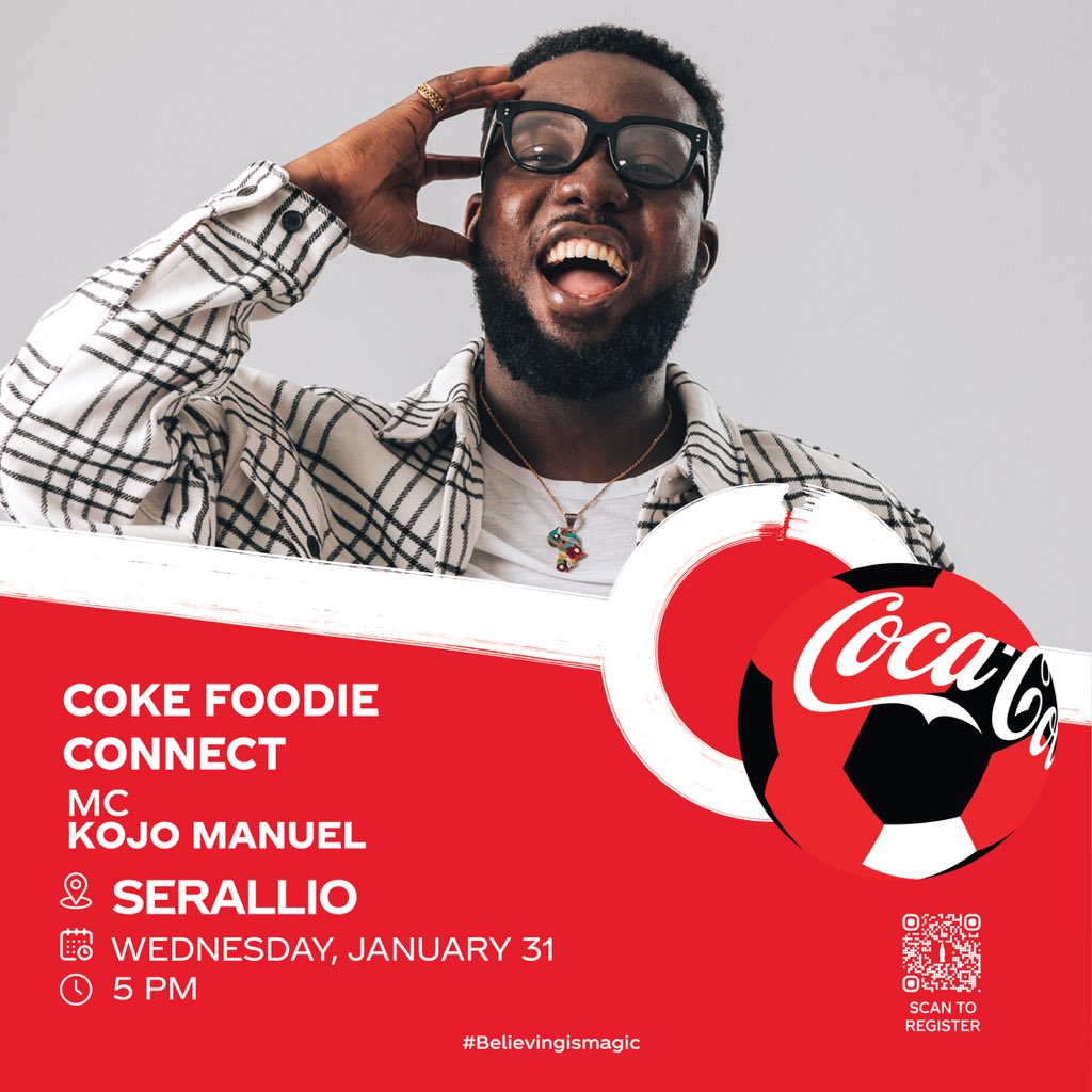 Tomorrow we OUDY with <a href="/Cocacola_GH/">Coca-Cola Ghana</a> at <a href="/serallio/">serallio</a> 🔥 
It’s football, food and some Coke, free entry!! 
See you at 5pm for Chelsea vs Liverpool.
Go Blues!!!