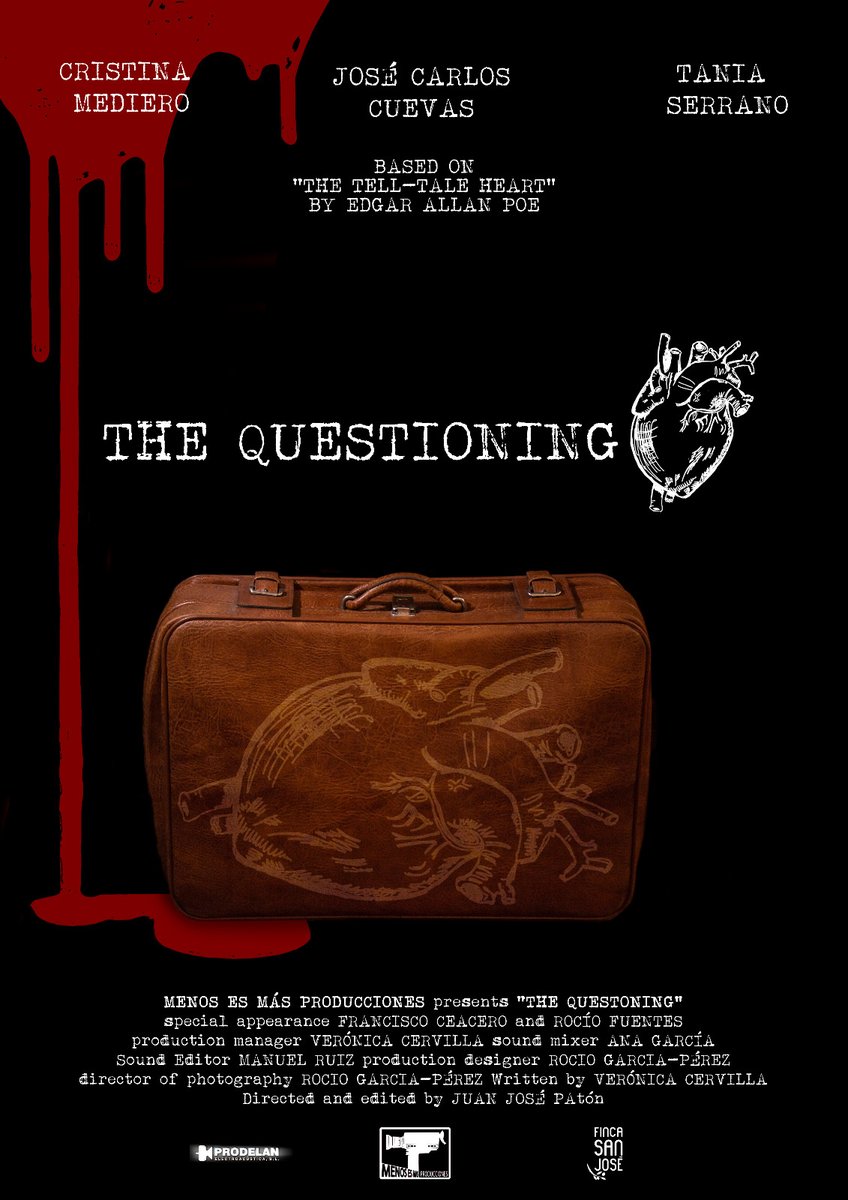 "The questioning" libre adaptación de "El corazón delator" de #EdgarAllanPoe ya está disponible.

youtube.com/watch?v=DsNfu9…